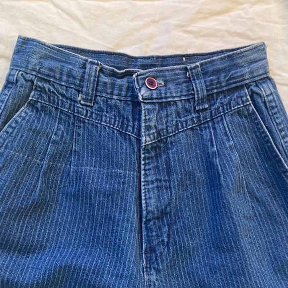 Vintage pinstriped jeans - Picture 2 of 4